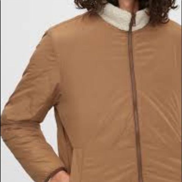 GAP Men’s Reversible Fleece Jacket Size XL